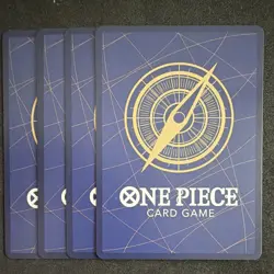 Playset Bandai One Piece TCG Trafalgar Law OP16-030 Green English x4 - Image 2