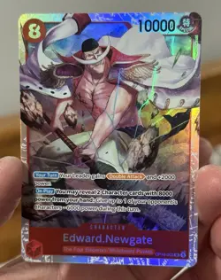 Edward.Newgate OP16-003 The Time of Battle One Piece Foil NM - Image 3