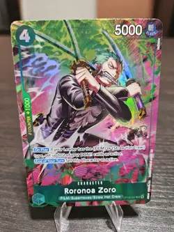 Roronoa Zoro (OP13-037) OP13-037 Adventure on Kami's Island Foil - Image 1