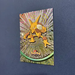 ALAKAZAM #65 TOPPS POKEMON TV Animation Edition Holo Foil 1999 Trading Card - Image 2