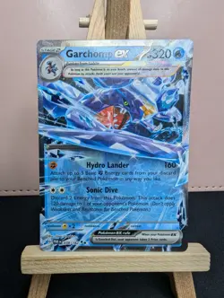 Garchomp EX 038/182 Paradox Rift English Pokemon Card - Image 1