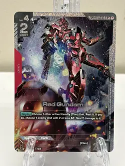 RED GUNDAM SP GD03-039 R+ GD04 - Phantom Aria GUNDAM CARD GAME - Image 1