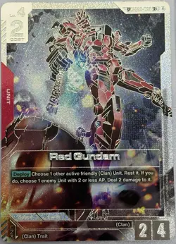 RED GUNDAM SP GD03-039 R+ GD04 - Phantom Aria GUNDAM CARD GAME - Image 4