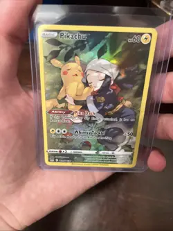 Pikachu TG05/TG30 Lost Origin Trainer Gallery Full Art Pokemon Card Single TCG - Image 4