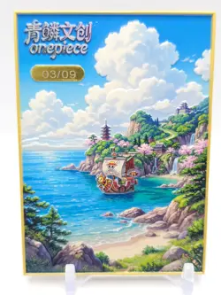 Qinglin Wave 7 - One Piece Anime Metal Card - Kalifa - NUMBERED 03/09 - Image 2