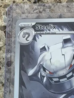 Pokemon TCG Mega Evolution Steelix Holo Card 150/132 Secret Rare - Image 3