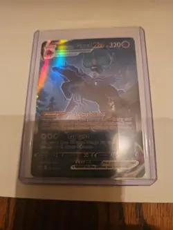 Pokemon TCG Shadow Rider Calyrex VMAX Holo Card 205/198 Chilling Reign - Image 1