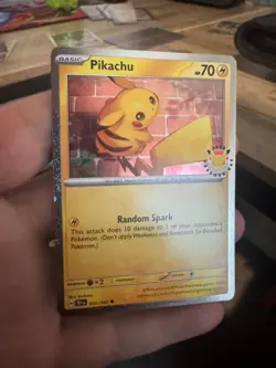 Pokemon Pikachu TCG SV-Temporal Forces #51/162 Common Reverse Holo Card - Image 2