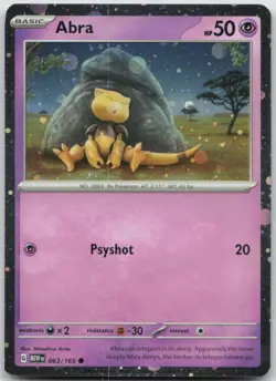 Abra - (Cosmos Holo) Holo Promo Miscellaneous Cards & Products 063/165 NM - Image 1
