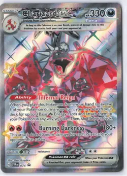 Charizard ex 074 Sv: Scarlet & Violet Promo Cards Holo - Image 1
