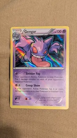 Pokemon Gengar Holo Rare TCG Card 35/83 Generations LP - Image 1