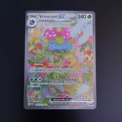 Pokemon Cards Venusaur ex 198/165 151 Special Illustration Rare - Image 1
