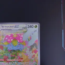 Pokemon Cards Venusaur ex 198/165 151 Special Illustration Rare - Image 3
