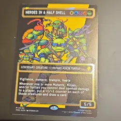 Wizards of the Coast Heroes in a Half Shell foil Legendary Creature TMNT EN 96 - Image 1
