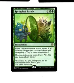 1x Springleaf Parade Commander Lorwyn Eclipsed LP mtg - Image 1