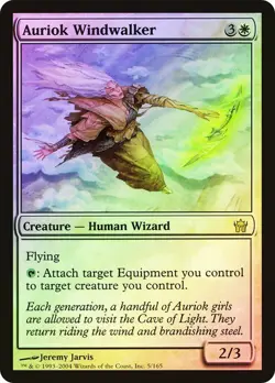 1x FOIL Auriok Windwalker! NM/M Free Shipping! - Image 1