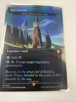 MTG Magic the Gathering FOIL Minamo, School at Water's Edge / Dol Amroth LTC! - Image 1