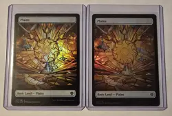MTG Plains (Showcase) Dominaria United Foil NM - Image 1