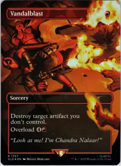 Vandalblast (1757) (Rainbow Foil) 1757 Holo Secret Lair Drop Series NM - Image 1