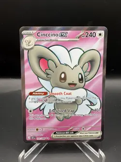 Cinccino ex 105/086 NM Chaos Rising Ultra Rare Pokemon - Image 1