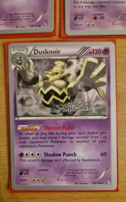 Pokemon TCG Boundaries Crossed/Flashfire World Championship 2014 Dusknoir Bundle - Image 2