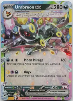 UMBREON EX - 060/131 060/131 HOLO SV: PRISMATIC EVOLUTIONS POKEMON NM/M - Image 1