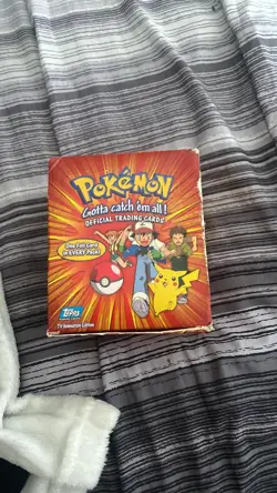 1999 Topps Blue Label Pokemon TV Animation Edition 1st Run/Series 1 Opened - Image 1
