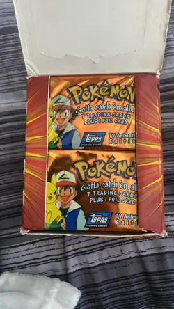 1999 Topps Blue Label Pokemon TV Animation Edition 1st Run/Series 1 Opened - Image 2