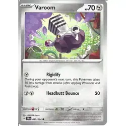 043/064 Varoom | Common Card | Shrouded Fable : Pokemon Trading Card Game - Image 1