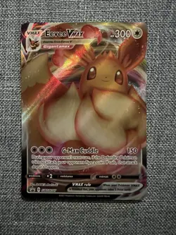 Eevee VMAX SWSH087 Holo Full Art Promo Shining Fates Pokemon Card - Image 1
