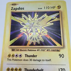 2016 Pokemon Zapdos 42/108 XY Evolutions Holo - Image 3
