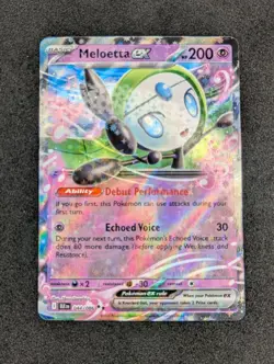 Meloetta EX 044/086 - Double rare - Black Bolt - Pokemon - English - NM - Image 1