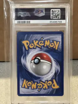 2000 Pokemon Venusaur Holo #18 Base II PSA 8 - Image 3