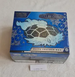 Pokemon TCG Scarlet & Violet Stellar Crown Elite Trainer Box Brand New & Sealed - Image 1