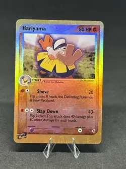 Pokemon Hariyama 33/109 Ruby and Sapphire Reverse Holo - Image 1