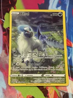 Pokemon Crown Zenith #GG16/GG70 Absol Galarian Gallery Rare Full Art Holo - Image 2