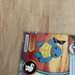 1999 Topps Pokemon Squirtle #07 Wartortle #08 TV Animation Blue Logo Non Holo - Image 4