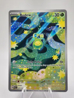 Pokemon TCG ME: Ascended Heroes - Budew #221/217 Holo - Image 1