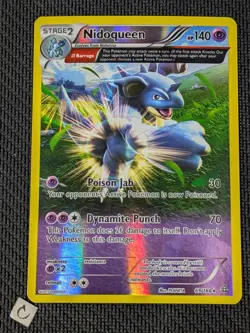 Nidoqueen (Omega) 69/160 XY - Primal Clash Reverse Holo Pokemon TCG LP VLP - Image 1