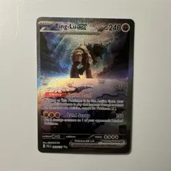 Pokemon TCG Ting-Lu EX Special Illustration Rare Holo 263/193 Sv02 240 HP Ito - Image 1