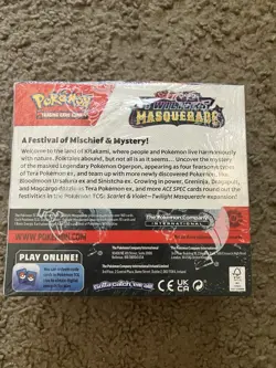 Pokemon TCG Scarlet & Violet—Twilight Masquerade Sealed Booster Box - Image 2