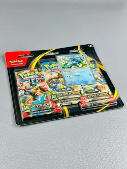 Pokemon Mega Evoluzione Golduck Blister 3 buste con Golduck promo ITA - Image 2