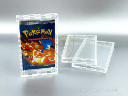 Custodia Bustine Pokemon Yugioh Harry Potter pack Protector Case Booster pack - Image 1