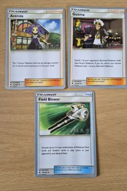 Pokemon TCG World Championship 2017 Trainer Bundle Acerola Guzma Field Blower - Image 3