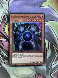 OP19-EN004 Cauis The Shadow Monarch Super Rare UNL Edition NM Yugioh Card - Image 1