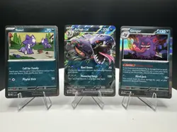 Pokemon Toxel Black Star Promo Arbok ex Gengar Holo Lot SV151 Perfect Order NM - Image 1