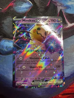 Pokemon TCG Journey Together Mimikyu ex 69/159 Holo - Image 1