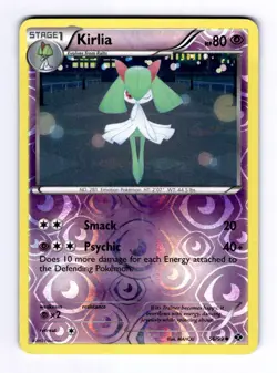 Kirlia Next Destinies #56 (2012) Uncommon Reverse Holo LP Pokemon - Image 1