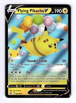 Flying Pikachu V Celebrations #006 (2021) Ultra Rare Holo NM Pokemon - Image 1