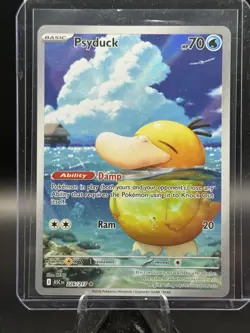Pokemon Psyduck ASC Full Art Holo Water Basic 70 HP 20 ATK REND EN 226/217 2026 - Image 1